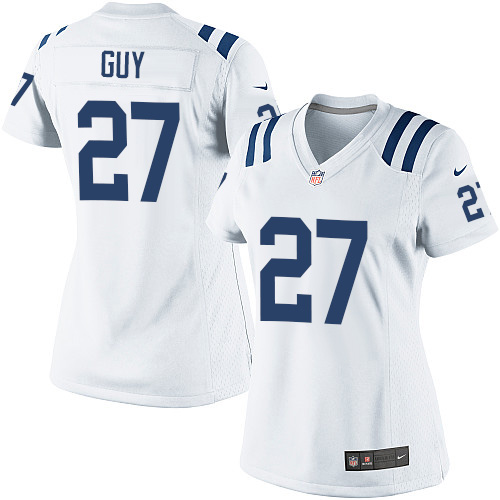 Women's Elite Winston Guy Nike Jersey White Road - #27 NFL Indianapolis Colts